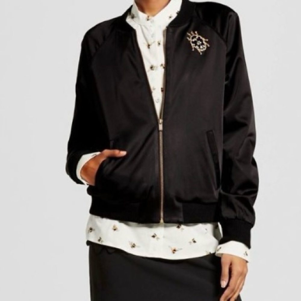 Victoria Beckham Beetle Bomber Jacket
